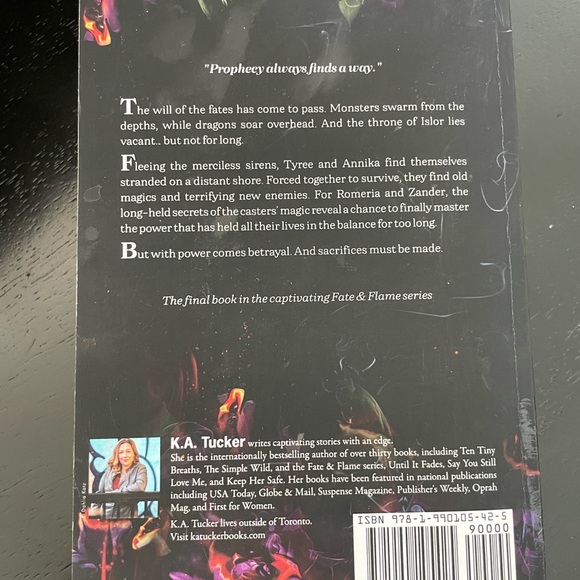 A Dawn of Gods & Fury - paperback book by K.A. Tucker - Picture 2 of 2